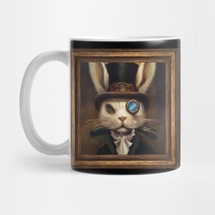 Steampunk Rabbit Self Portrait Mug